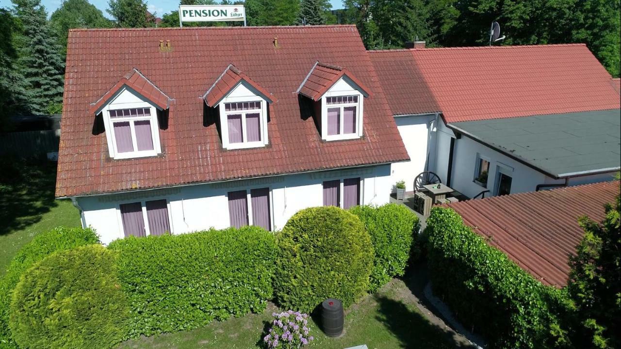 Pension Zum Lindeneck Lubz Exterior photo